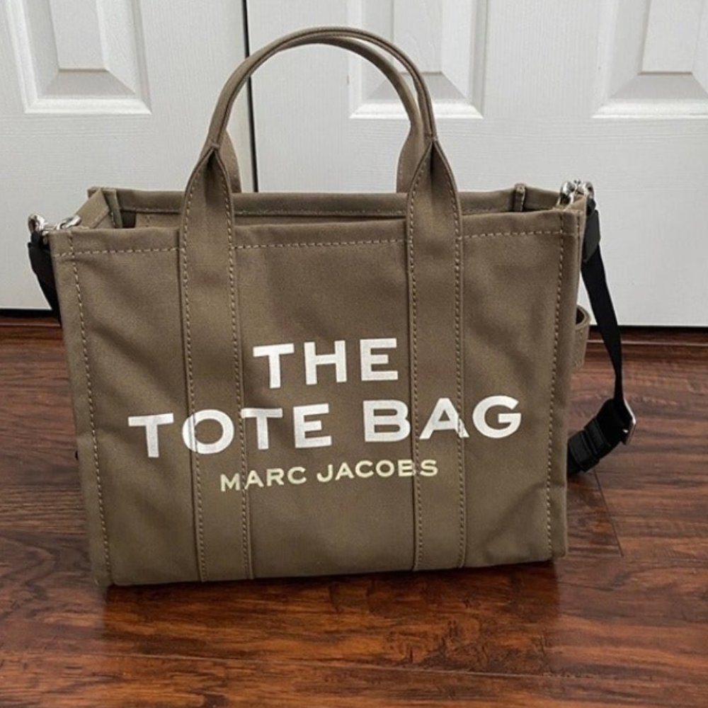 Marc Jacobs mini tote bag in Slate Green